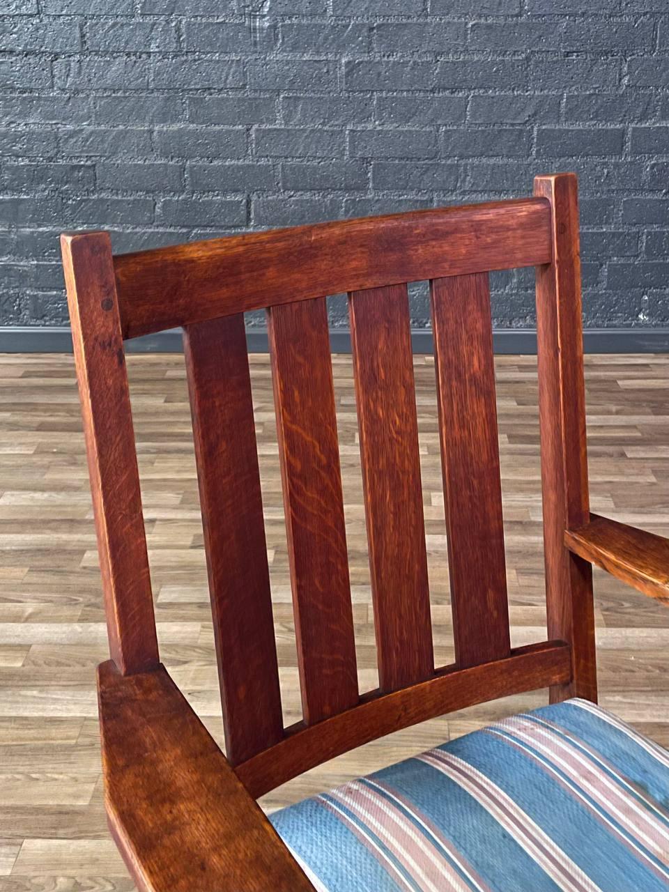 Début du 20ème siècle Mission Arts & Crafts Oak Oak par Stickley en vente
