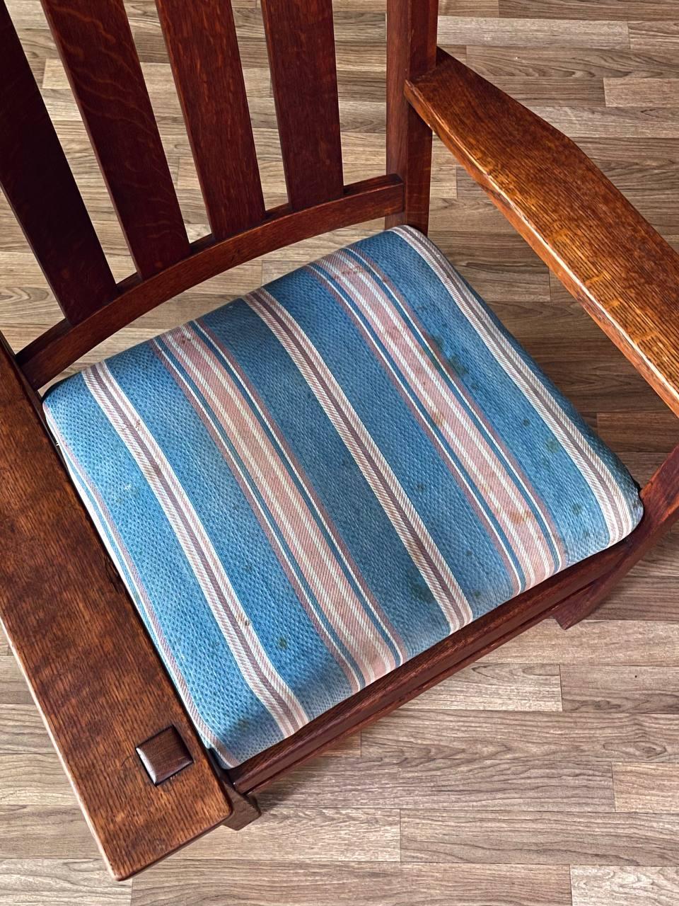 Tissu Mission Arts & Crafts Oak Oak par Stickley en vente
