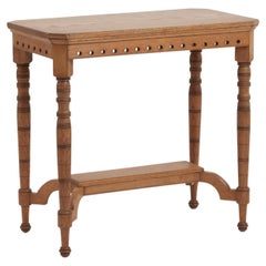 Arts & Craft Oak Side Table