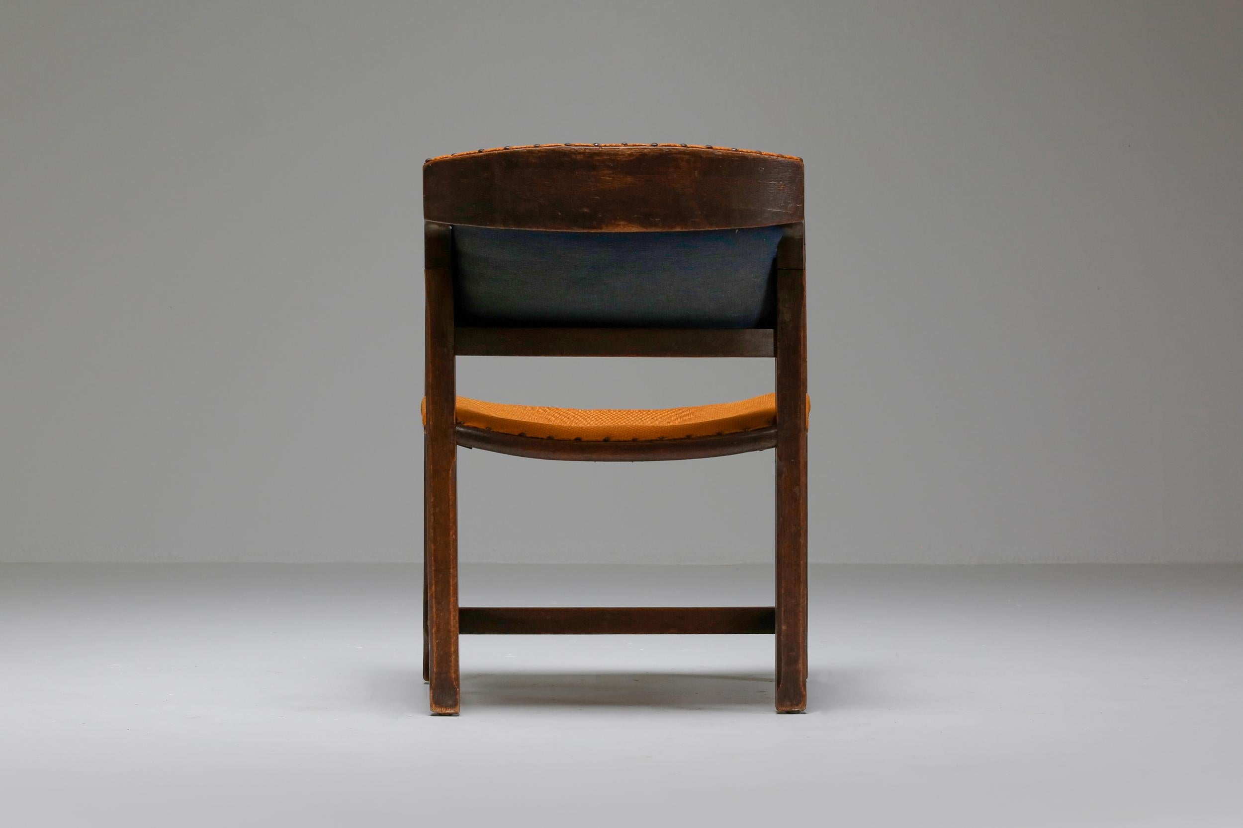 Arts and Crafts-Sessel (Eichenholz) im Angebot