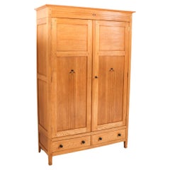 Used  Arts & Crafts Art Nouveau Armoire or Wardrobe by Jac. van den Bosch, 1904