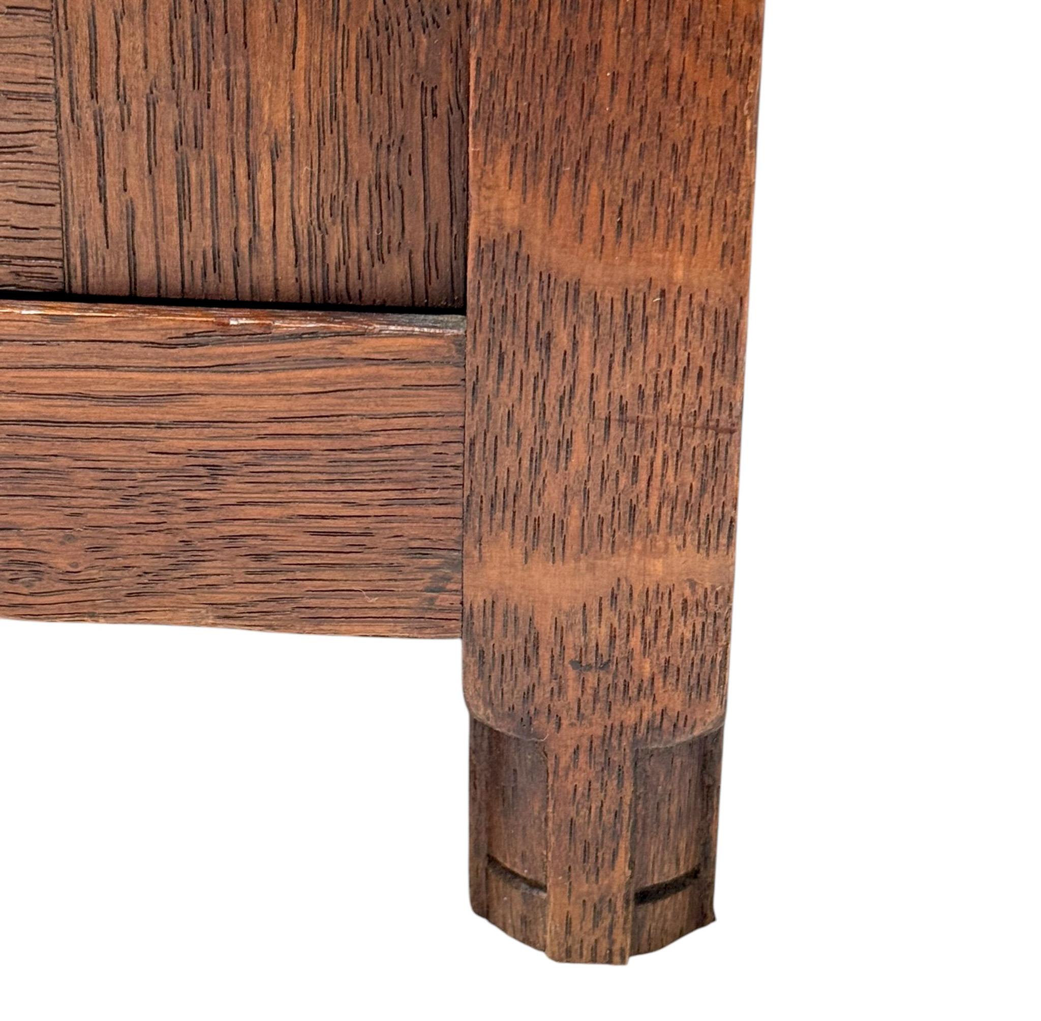 Arts & Crafts Art Nouveau Bookcase Onder den Sint Maarten Style, 1900s 4