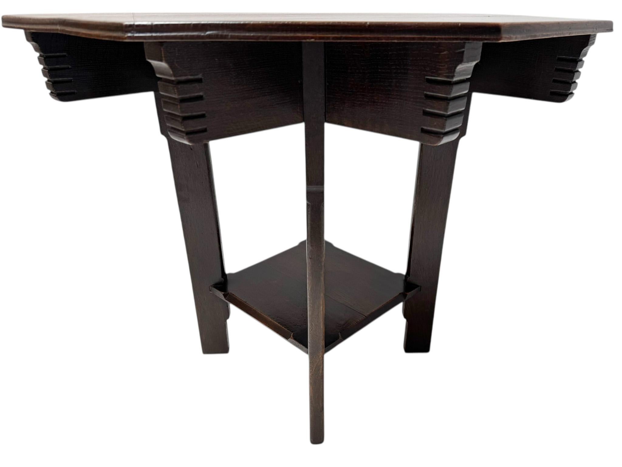 Mesa de centro Art Nouveau Arts & Crafts, 1900 Holandés en venta