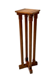 Arts & Crafts Art Nouveau Pedestal, 1900s