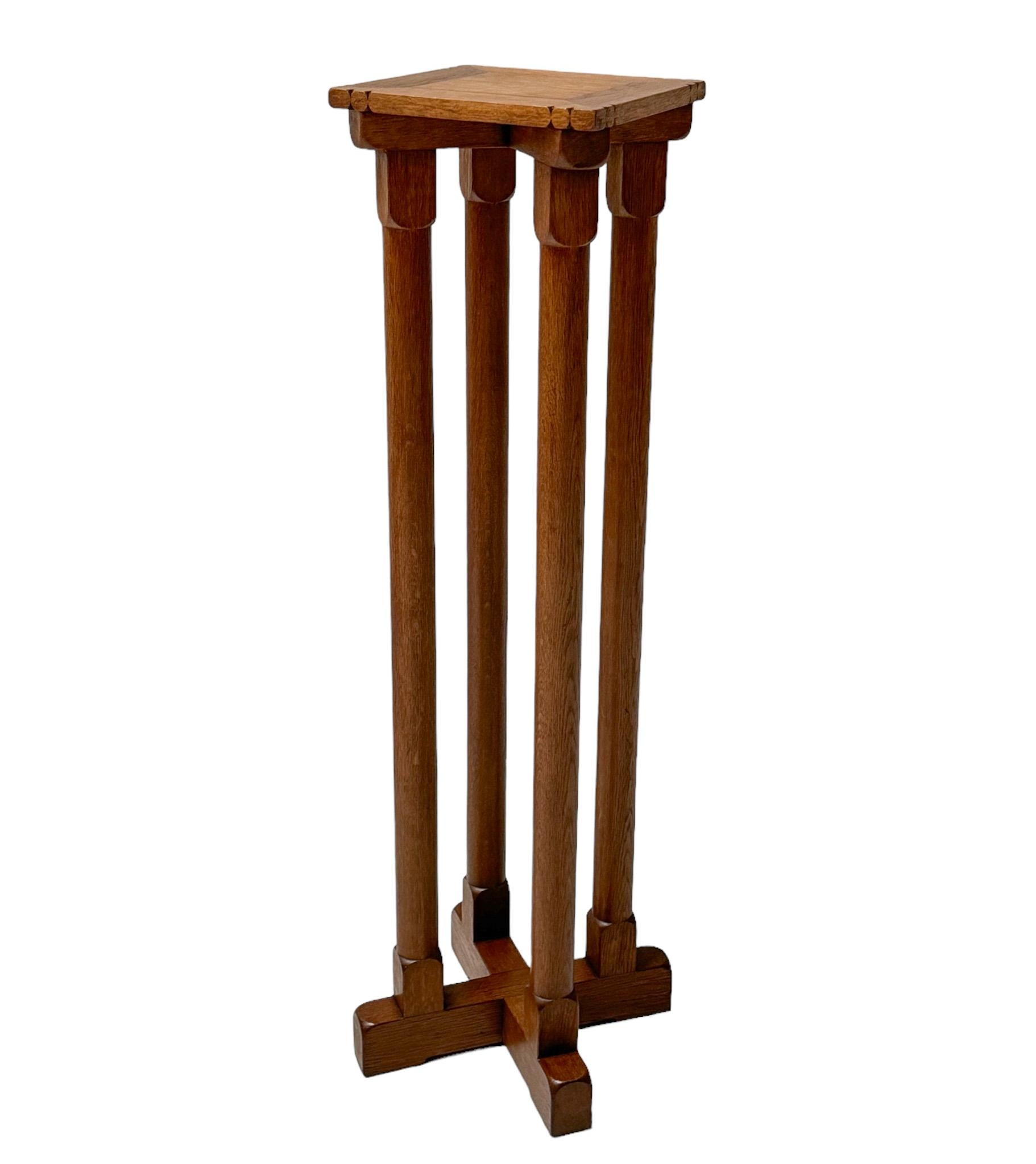 Arts and Crafts Arts & Crafts Art Nouveau Pedestal, 1900s For Sale