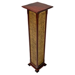 Antique Arts & Crafts Art Nouveau Pedestal by Carel Adolph Lion Cachet, 1907