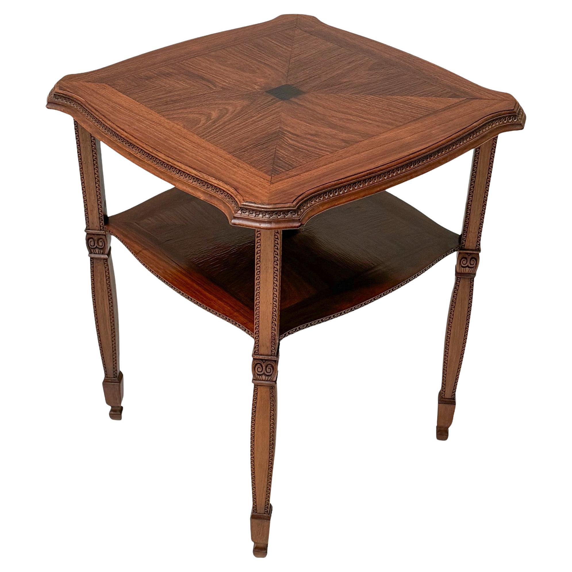 Table d'appoint Art nouveau Arts & Crafts de K.P.C. de Bazel, années 1900
