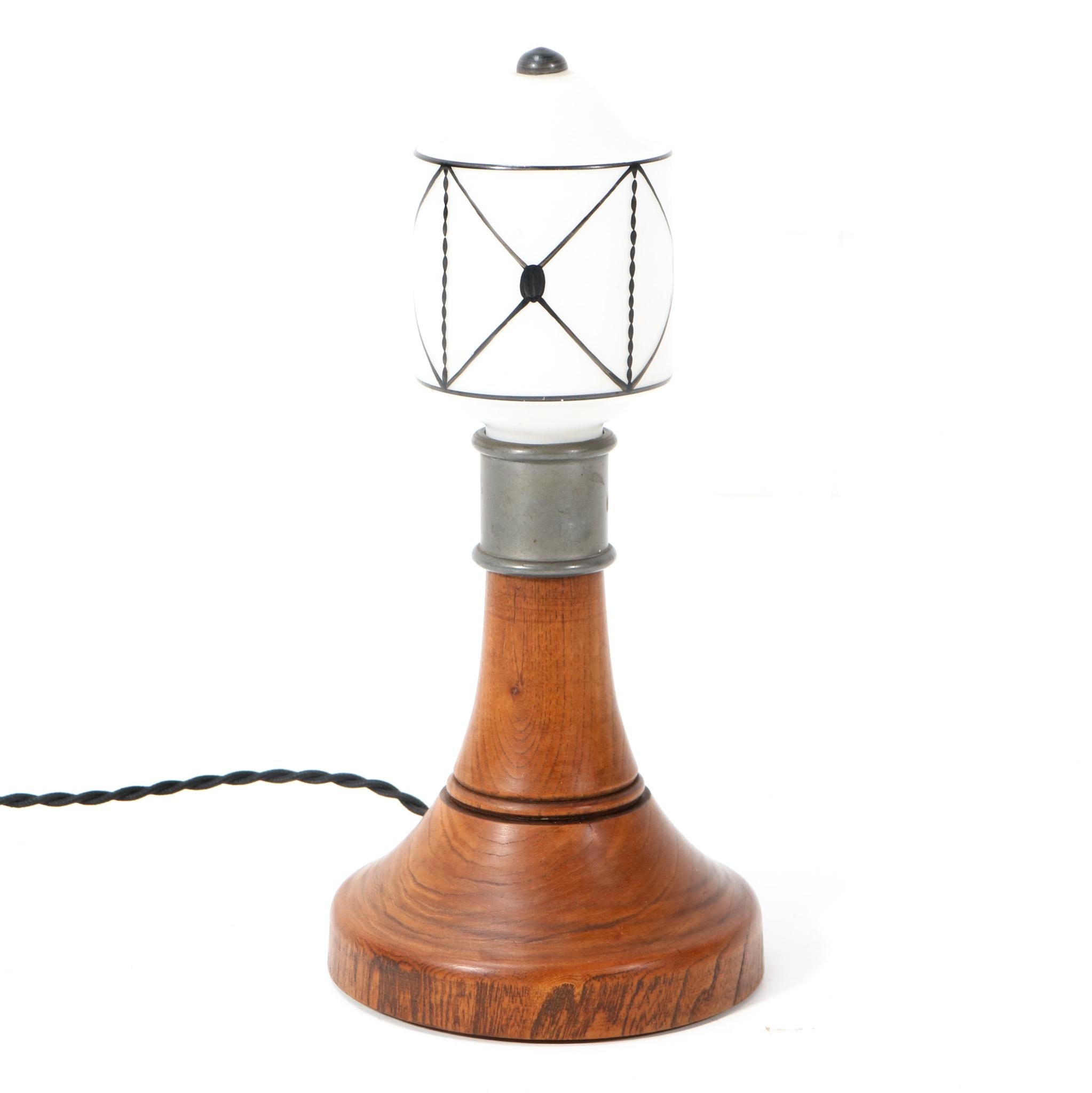 Dutch Arts & Crafts Art Nouveau Table Lamp, 1900s For Sale