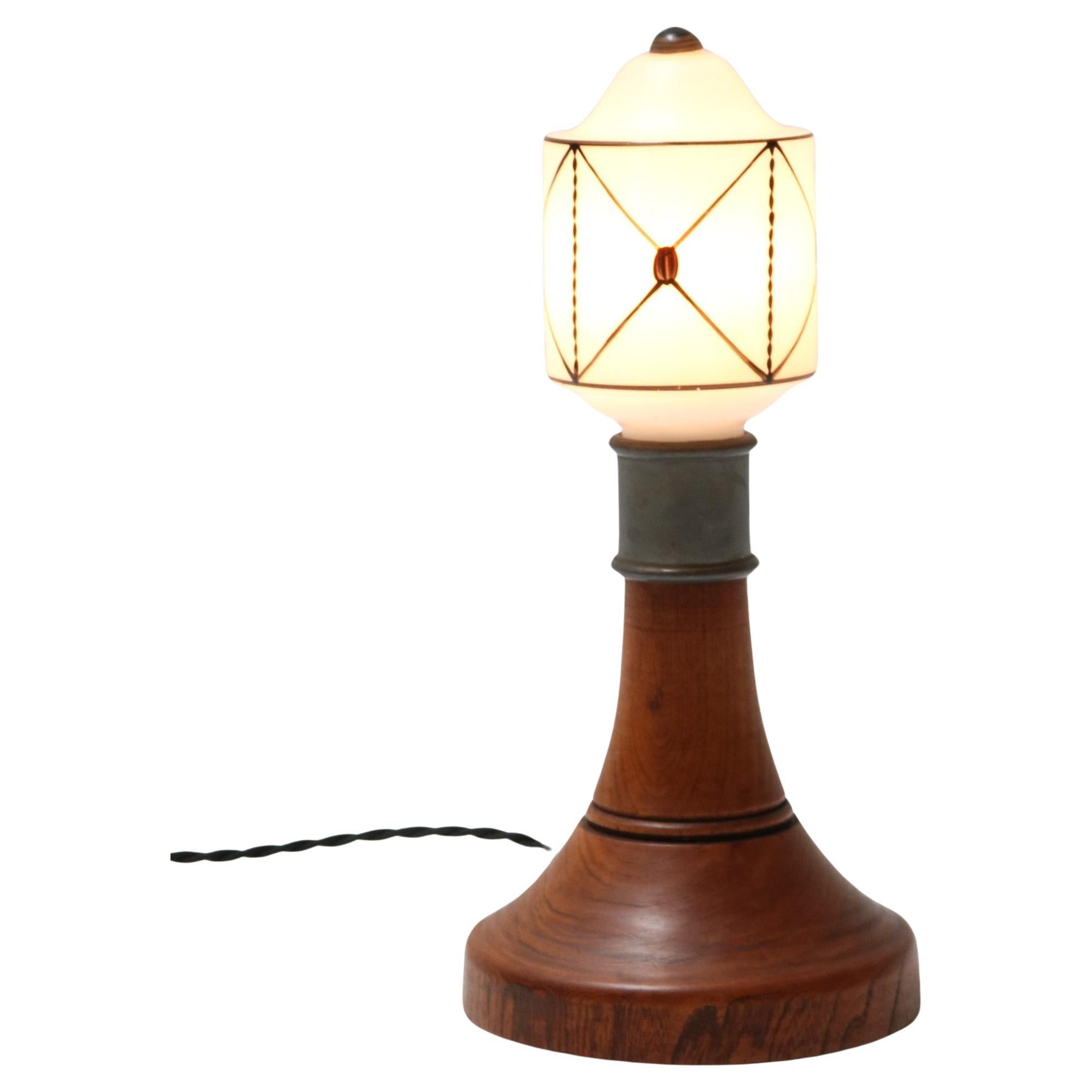  Lampe de table Art nouveau Arts & Crafts, années 1900