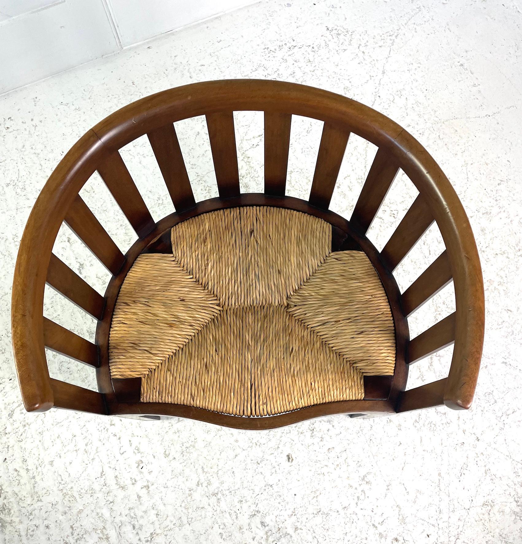 Arts and Crafts-Stuhl mit Fassrückenlehne von Liberty & Co im Zustand „Gut“ im Angebot in Petworth, GB