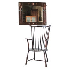 Arts & Crafts Beech Stick-Back Windsor Chair by Liberty & Co.