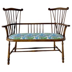Sillón de Haya Estilo Windsor Arts & Crafts