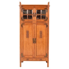 Antique Arts & Crafts Bookcase by Willem Penaat for Fa. Haag & Zn  Amsterdam, 1897