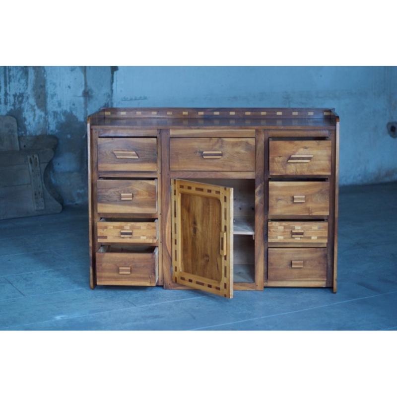 Buffet Arts & Crafts di Boi Massif, Francia, anni '50 in vendita 3