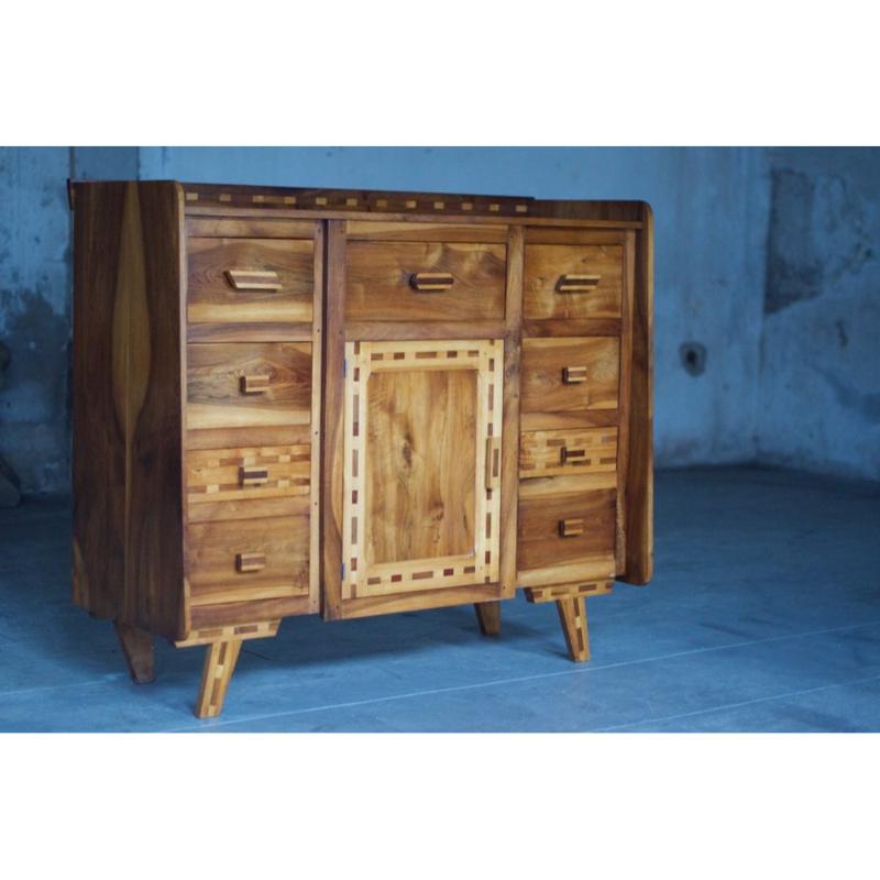 XX secolo Buffet Arts & Crafts di Boi Massif, Francia, anni '50 in vendita