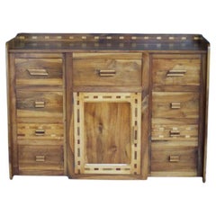 Buffet Arts & Crafts de Bois Massif, Francia, años 50