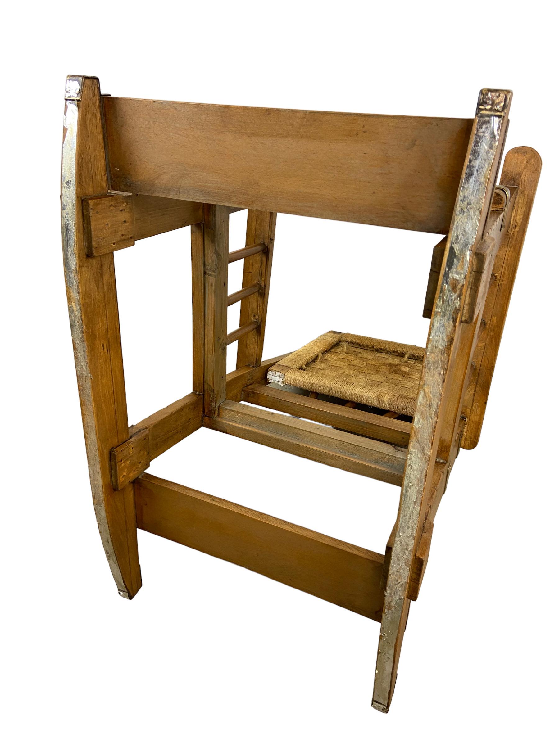Arts and Crafts-Stuhl für ein Kind im Angebot 5