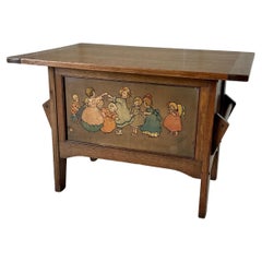 Arts & Crafts Children's Oak Toy Box