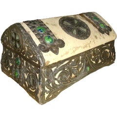 Antique Arts & Crafts Coffer /Jewelry Box