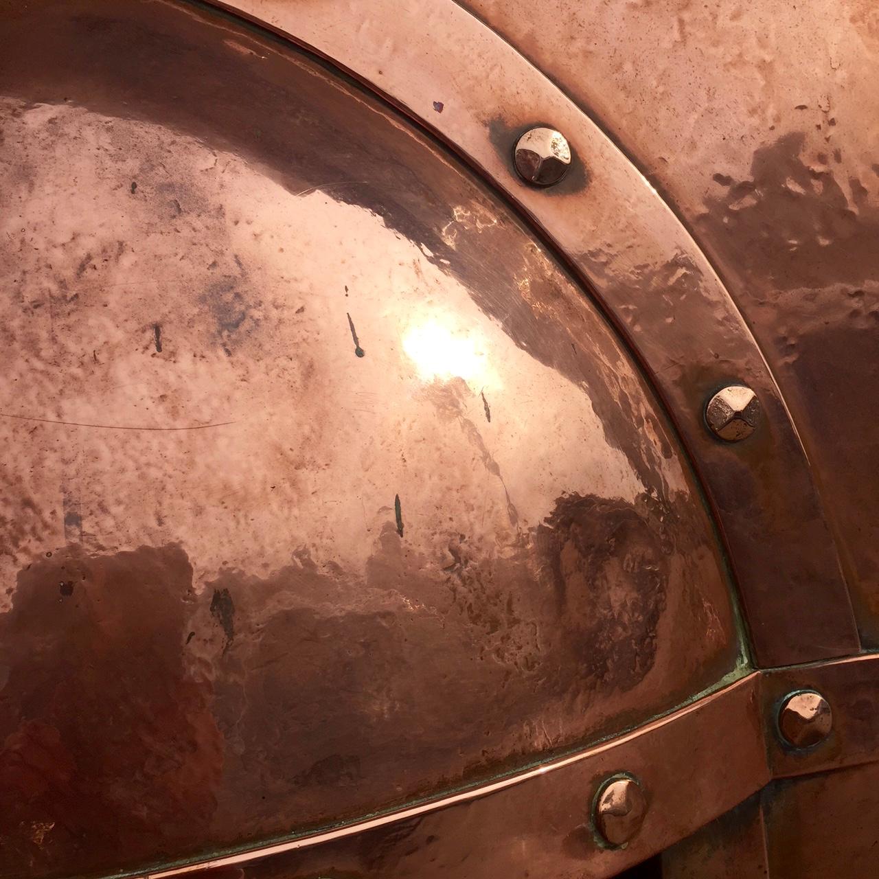 Arts and Crafts Copper Fireplace or Insert at 1stDibs copper