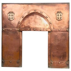 Arts & Crafts Copper Fireplace or Insert