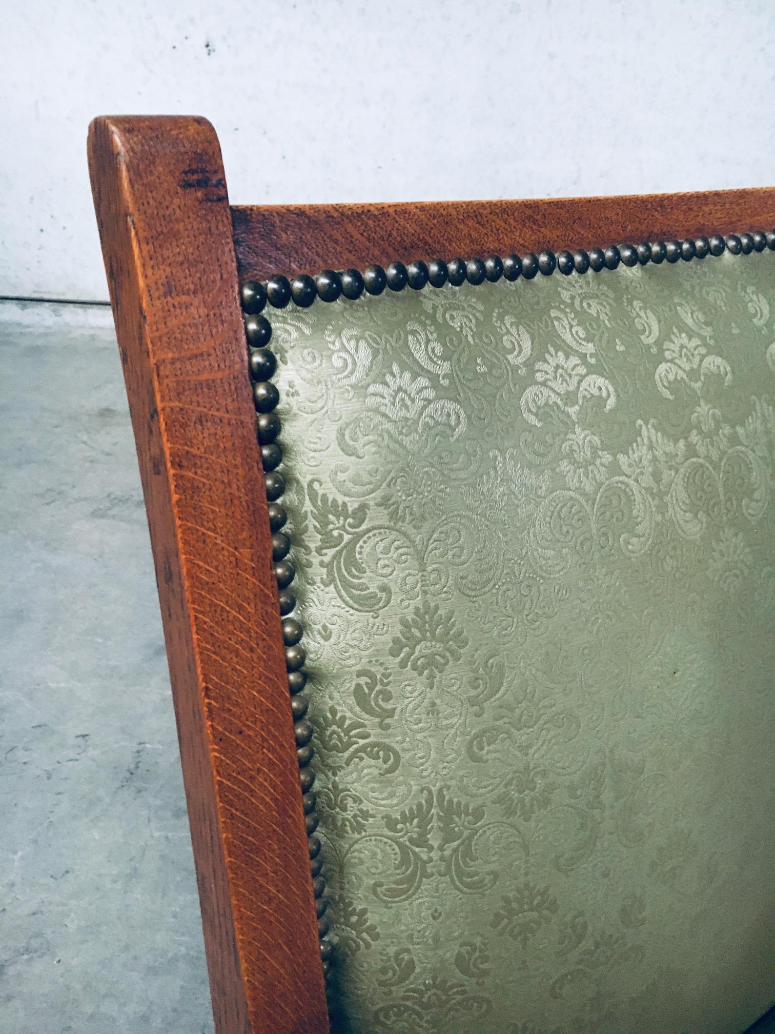 Arts & Crafts Design Period Lounge Chair set, 1930's Belgium For Sale 13