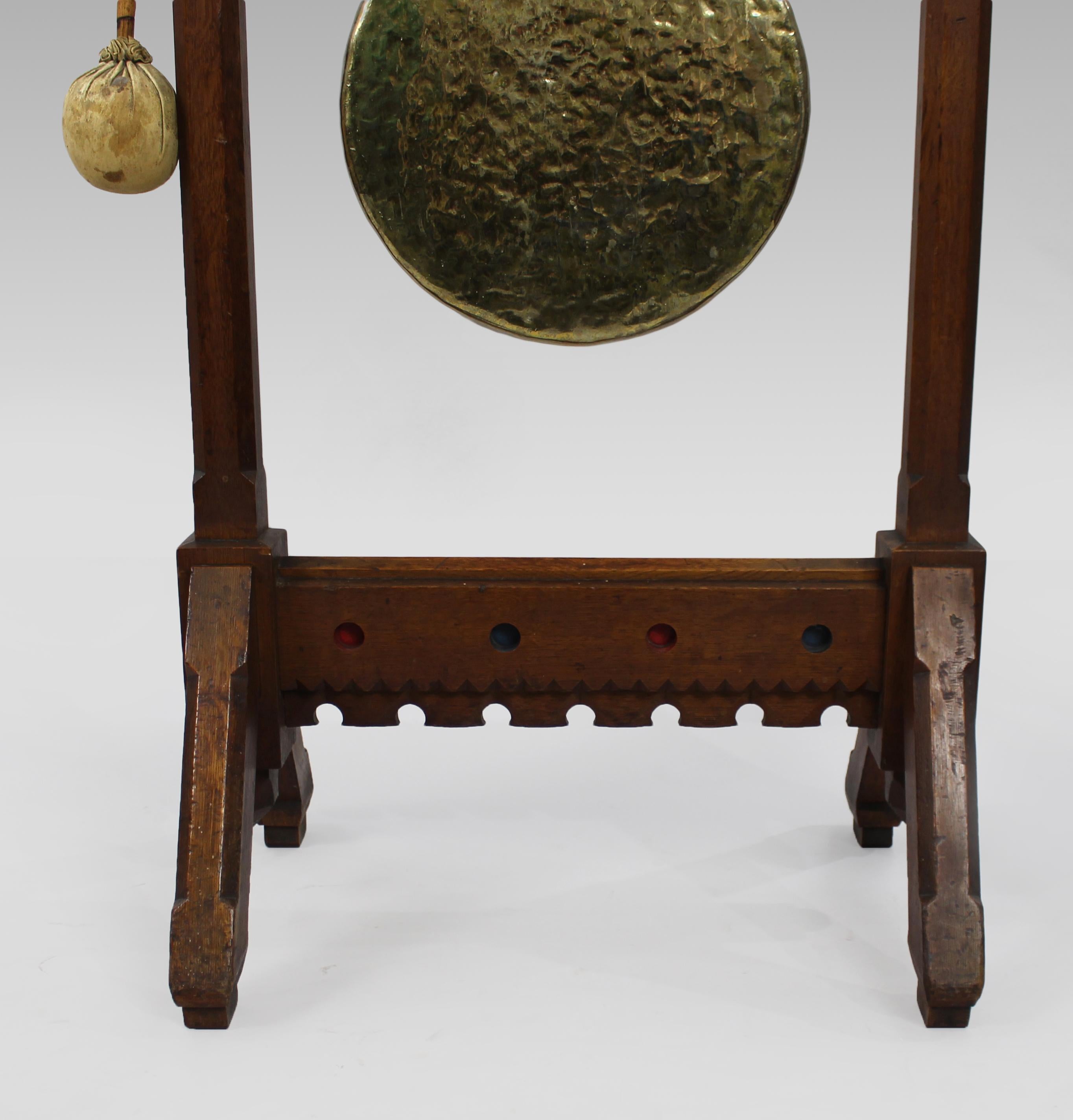 Gong Arts & Crafts Dinner Gong vers1880 2