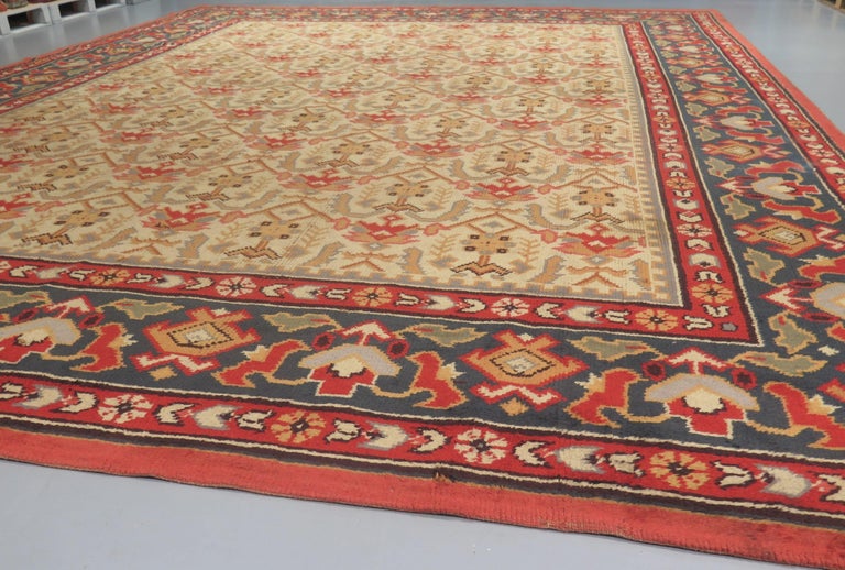 Arts and Crafts Donegal Carpet, Ireland For Sale at 1stDibs