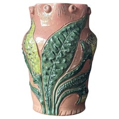 Arts & Crafts Early Pottery Vase By Sir Edmund Elton, Cleveland