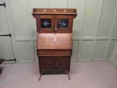 Arts & Crafts Golden Oak Stained Glass Students Bureau