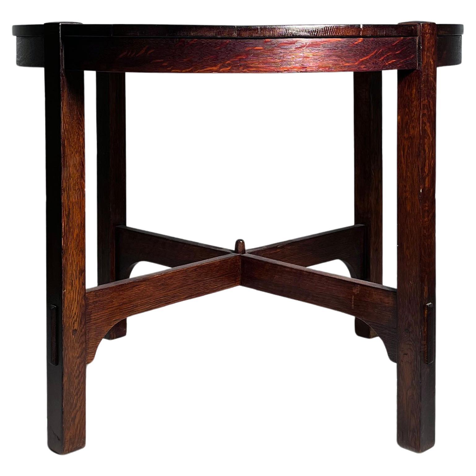 Arts 
Crafts Gustav Stickley Lampe / ou Table d
appoint en vente