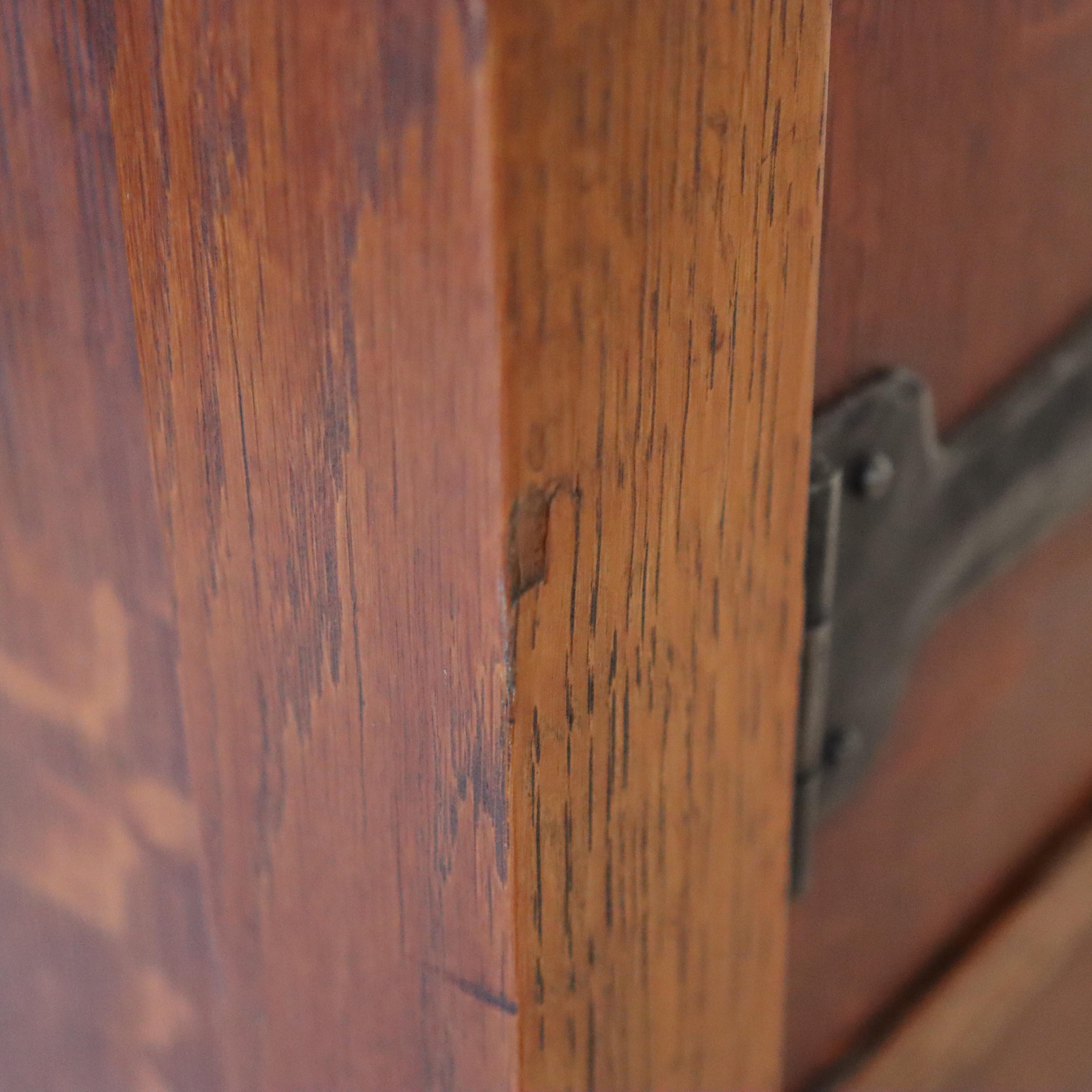 Credenza Arts & Crafts Gustav Stickley in Oak con cerniera a cinghia C1910 in vendita 5