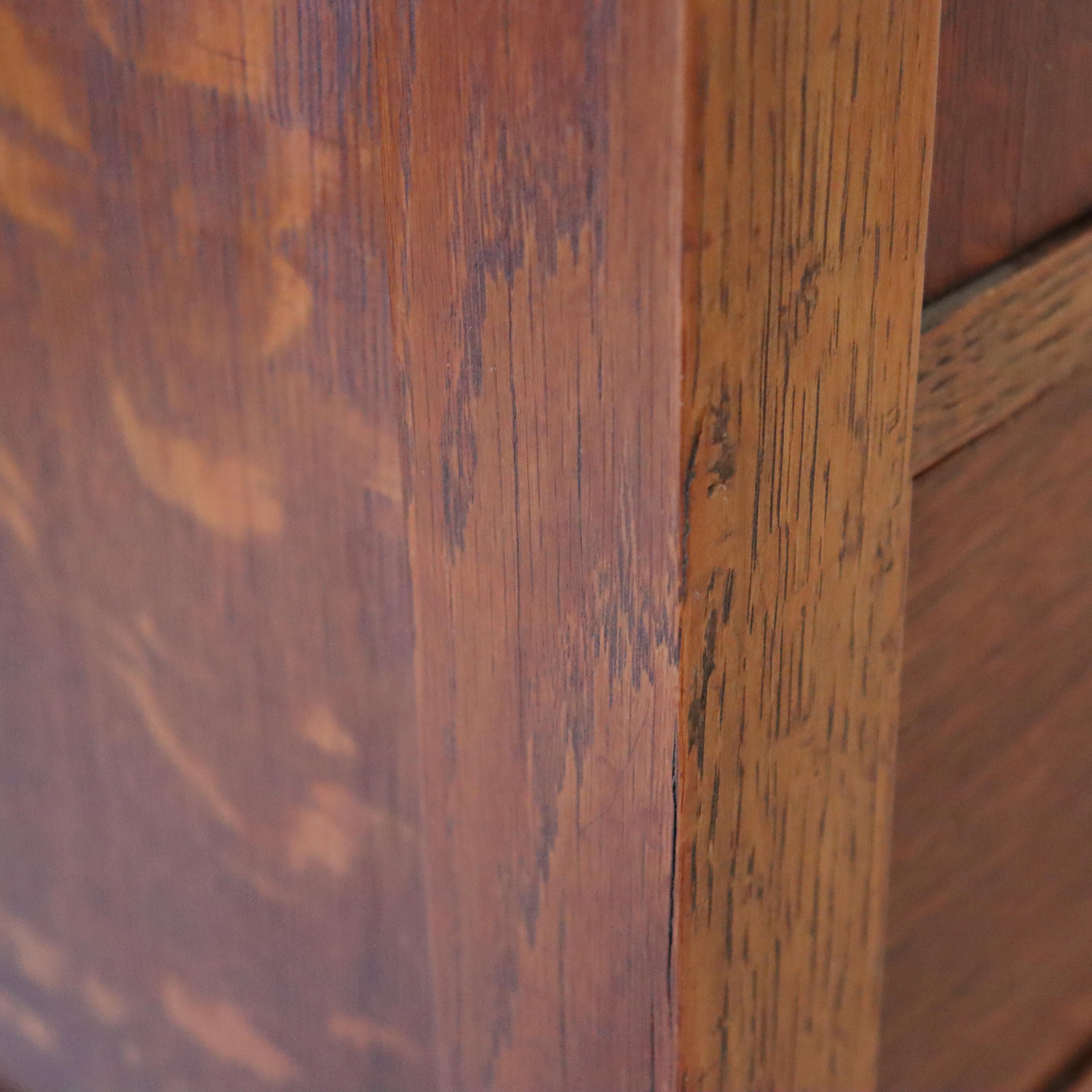 Credenza Arts & Crafts Gustav Stickley in Oak con cerniera a cinghia C1910 in vendita 6