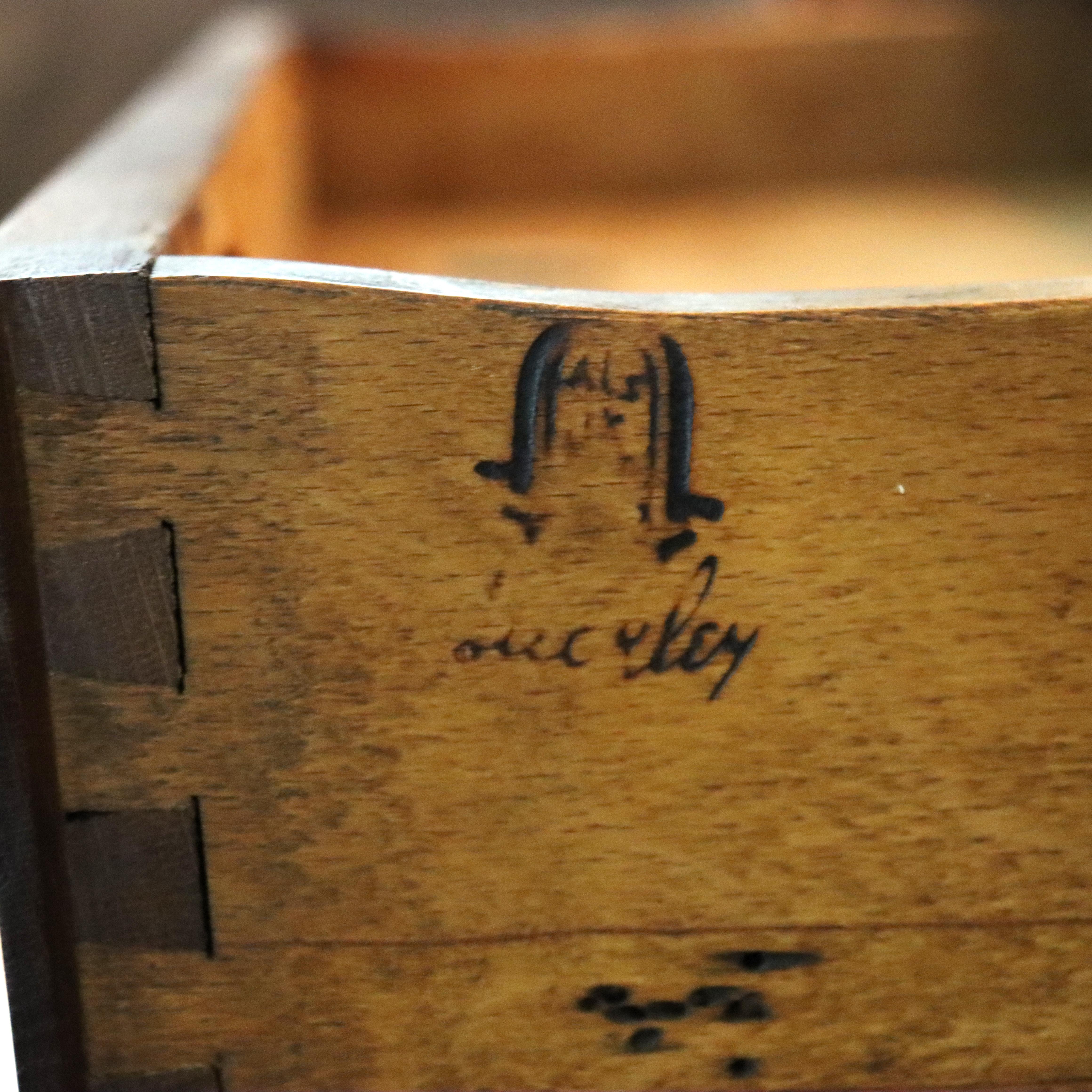 Credenza Arts & Crafts Gustav Stickley in Oak con cerniera a cinghia C1910 in vendita 10