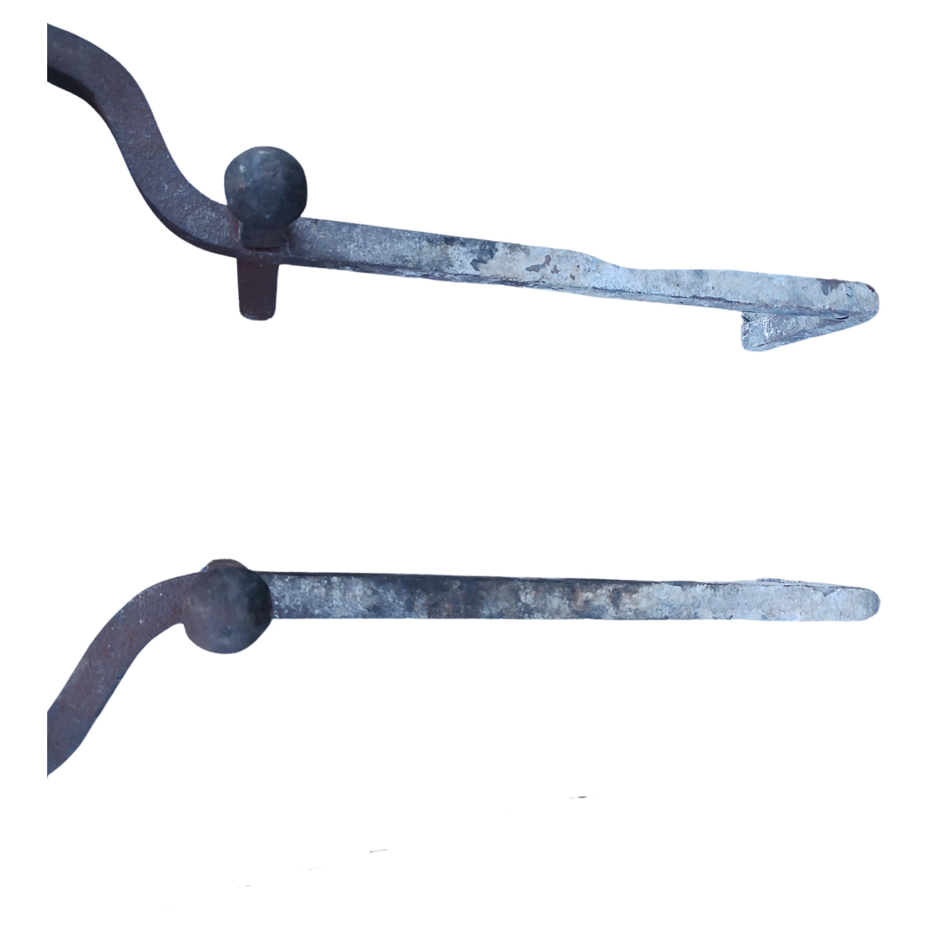 gustav stickley andirons