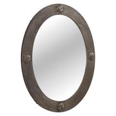 Arts & Crafts hammered pewter mirror for Liberty & Co. - UK, 1910s