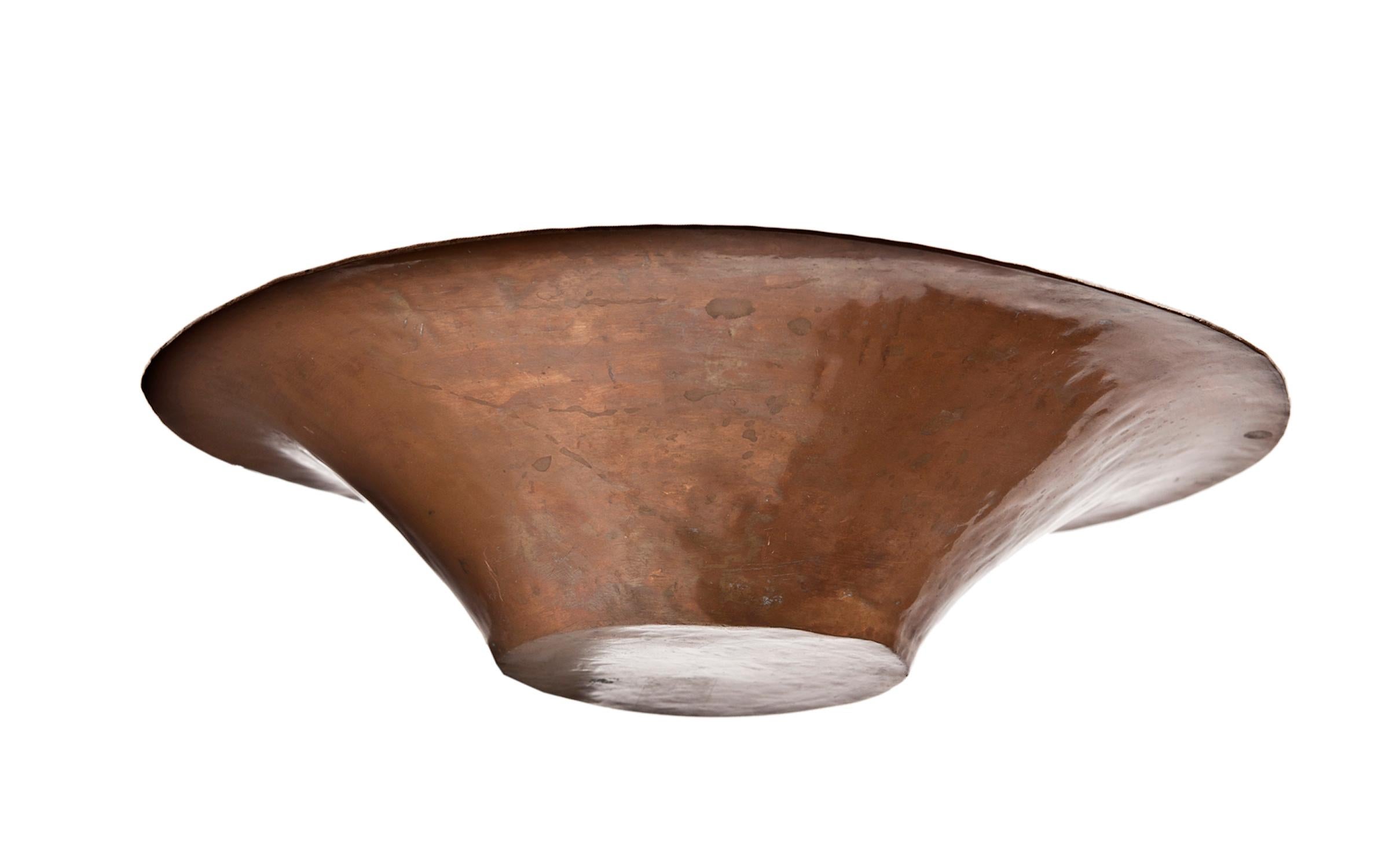 Arts and Crafts Arts & Crafts Hand Hammered Bowl For Sale