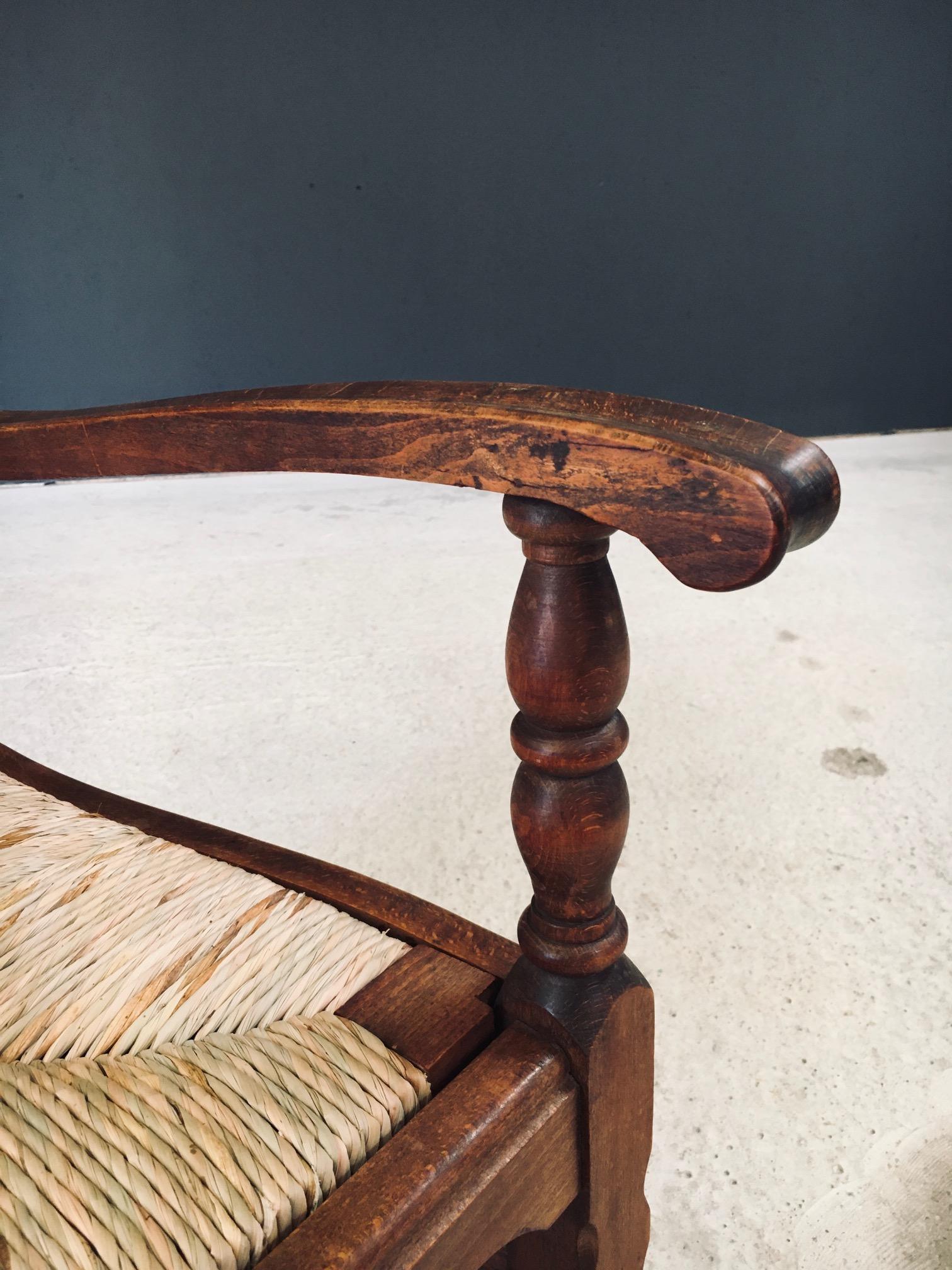 Poltrone basse artigianali di Arts & Crafts, Belgio, anni '20 / 1 in vendita 10