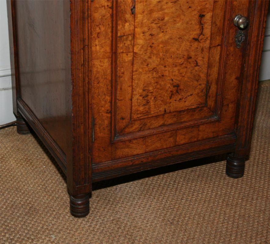Early 20th Century Arts & Crafts Highly Figured Pollard Oak English Sideboard For Sale