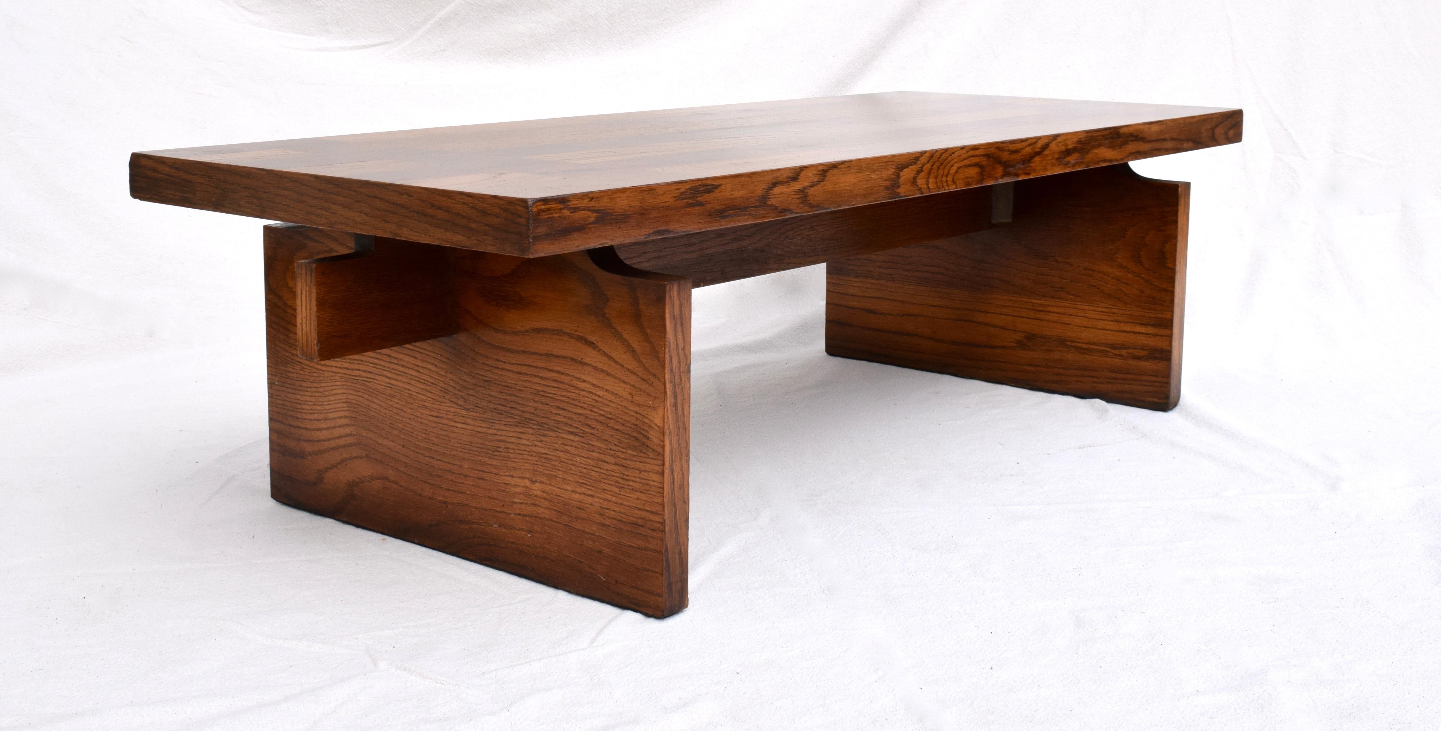 American Arts & Crafts Inspired Coffee Cocktail Table by Lane