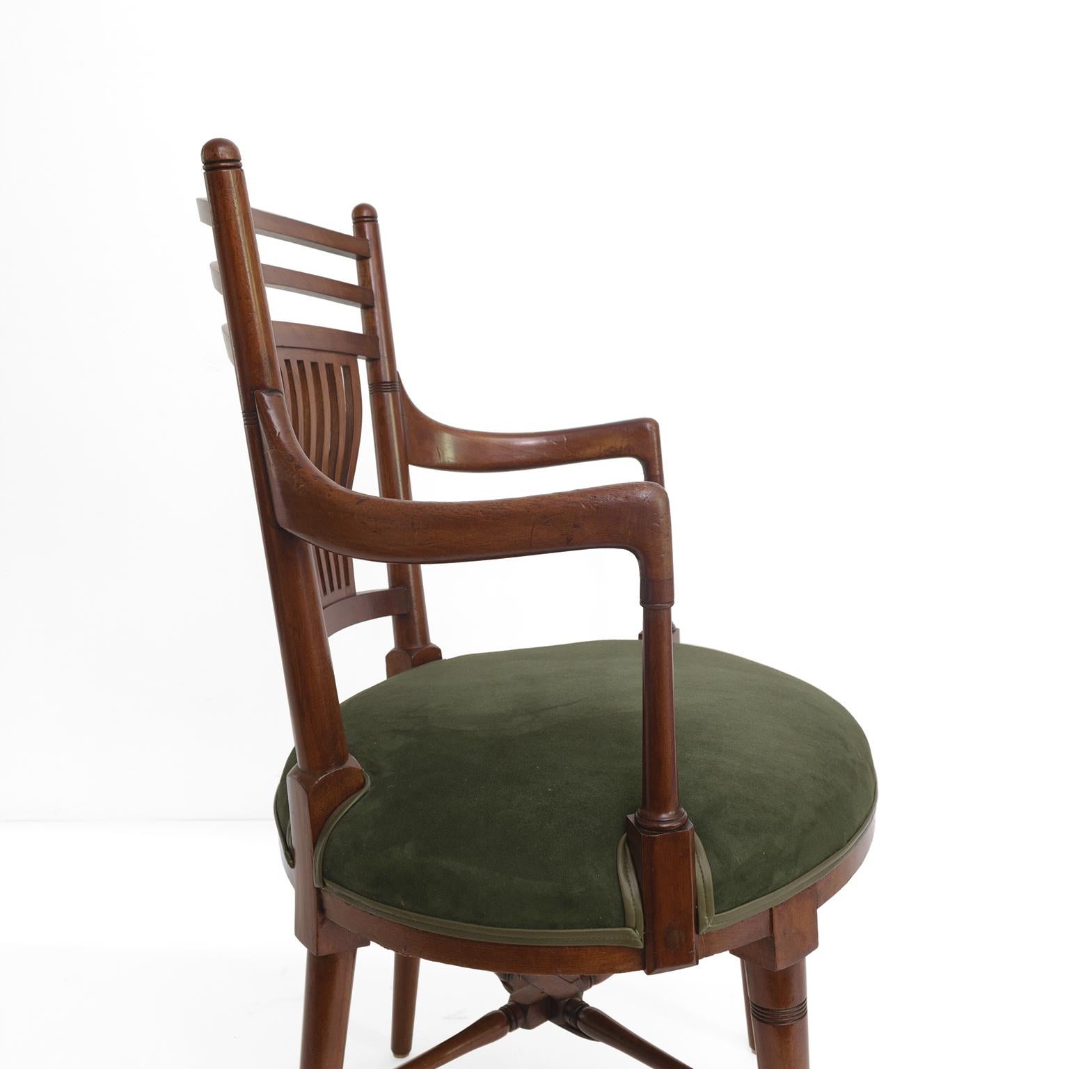 Carved Arts & Crafts Jacobean Armchair '1870-80' Attributed to Edward William Godwin