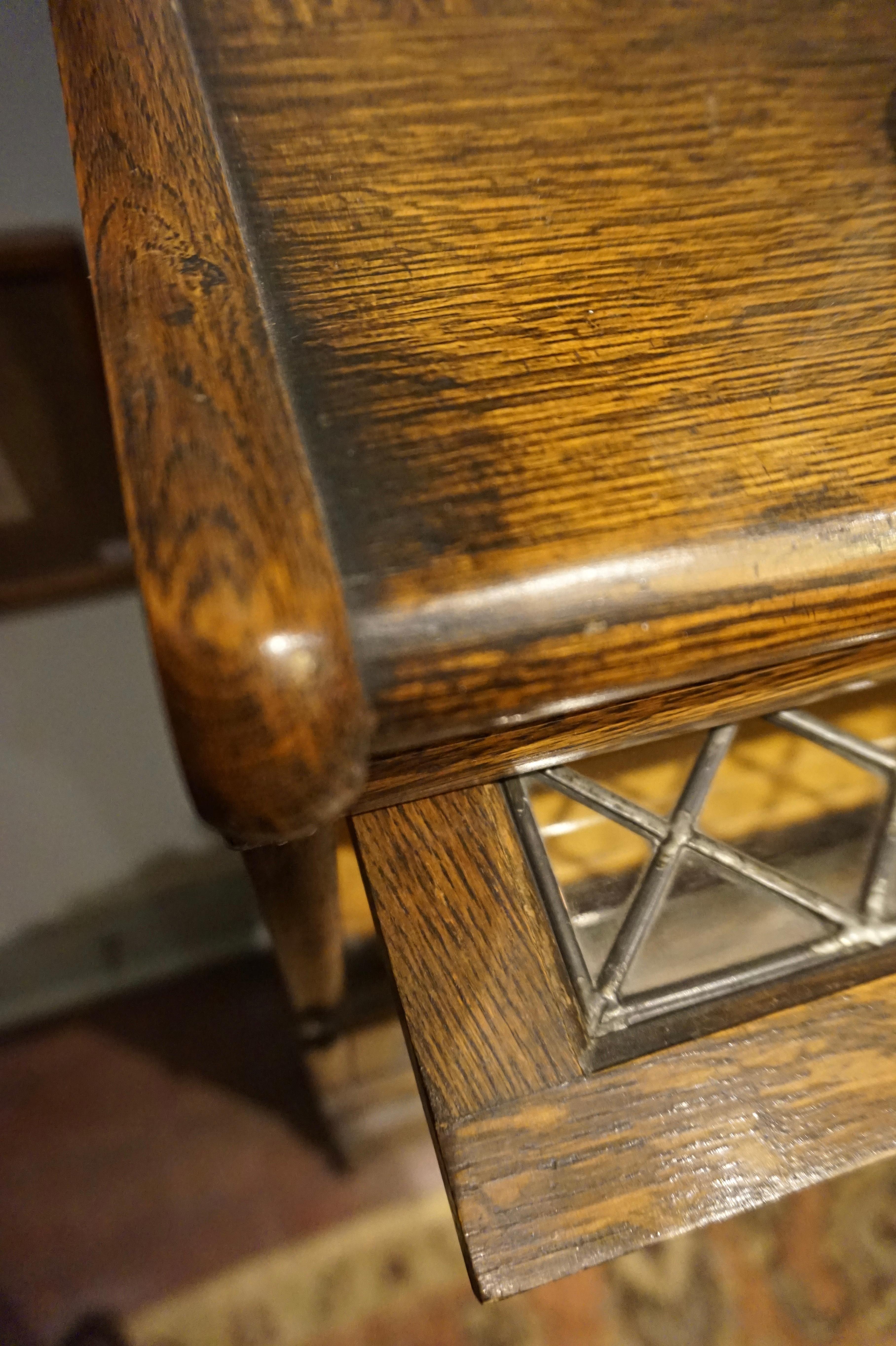 barrister bookcase leaded glass