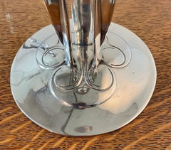 Arts & Crafts Liberty & Co 'Tudric' Candlesticks Designed by Archibald Knox