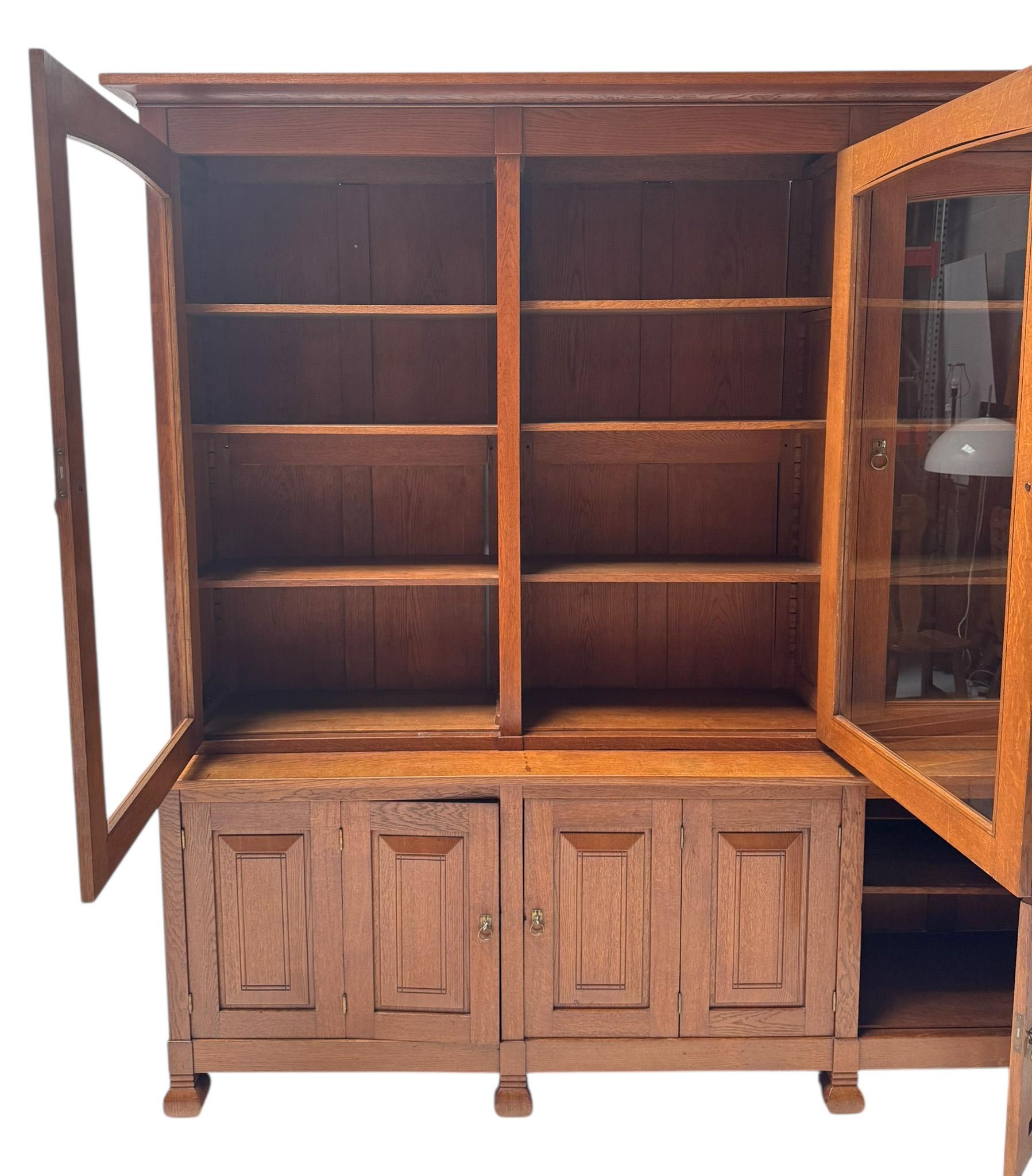 Bibliothèque Arts & Crafts de Willem Penaat pour De Woning Amsterdam, 1904 en vente 4