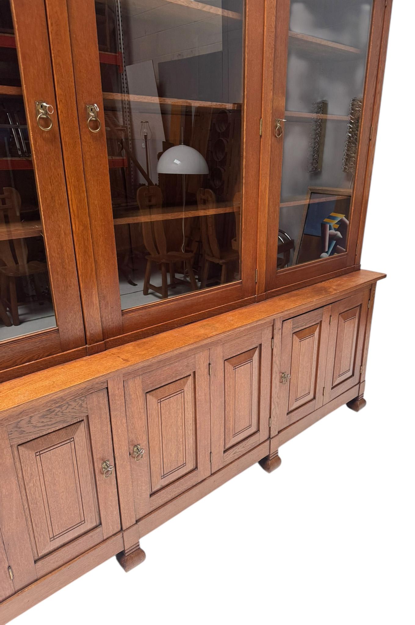 Arts and Crafts Bibliothèque Arts & Crafts de Willem Penaat pour De Woning Amsterdam, 1904 en vente