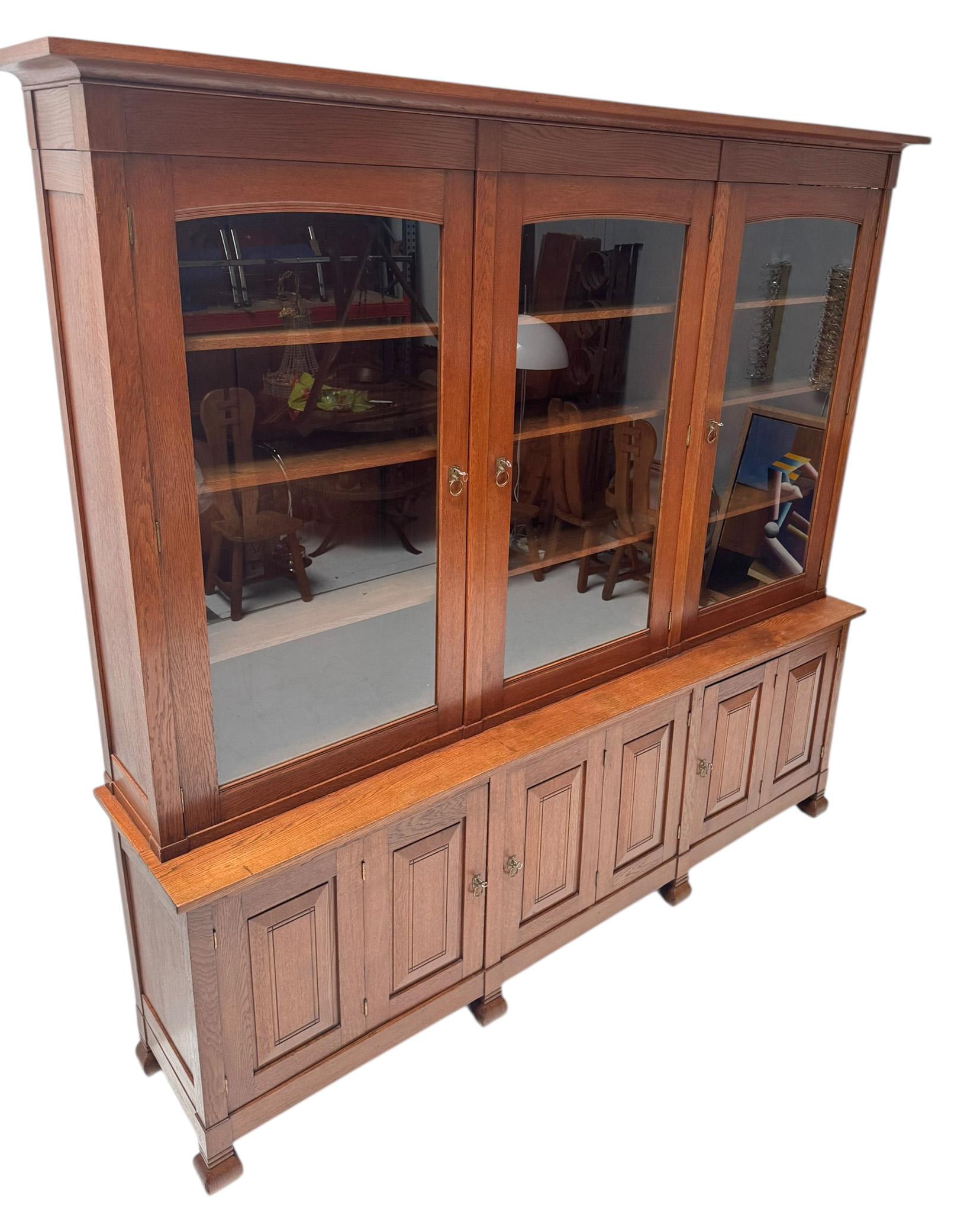 Début du 20ème siècle Bibliothèque Arts & Crafts de Willem Penaat pour De Woning Amsterdam, 1904 en vente
