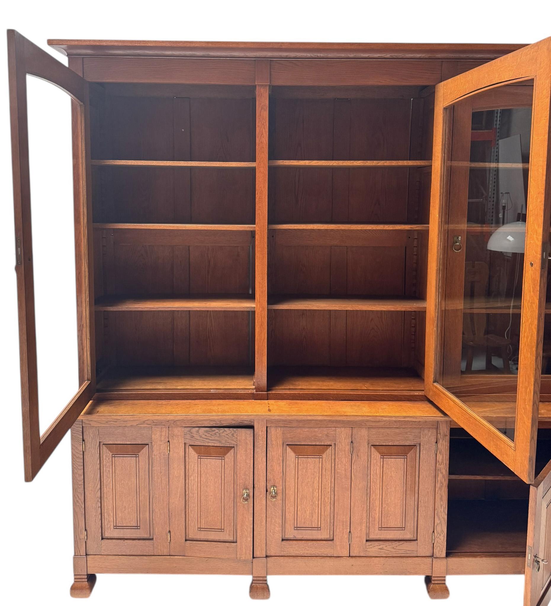 Bibliothèque Arts & Crafts de Willem Penaat pour De Woning Amsterdam, 1904 en vente 3