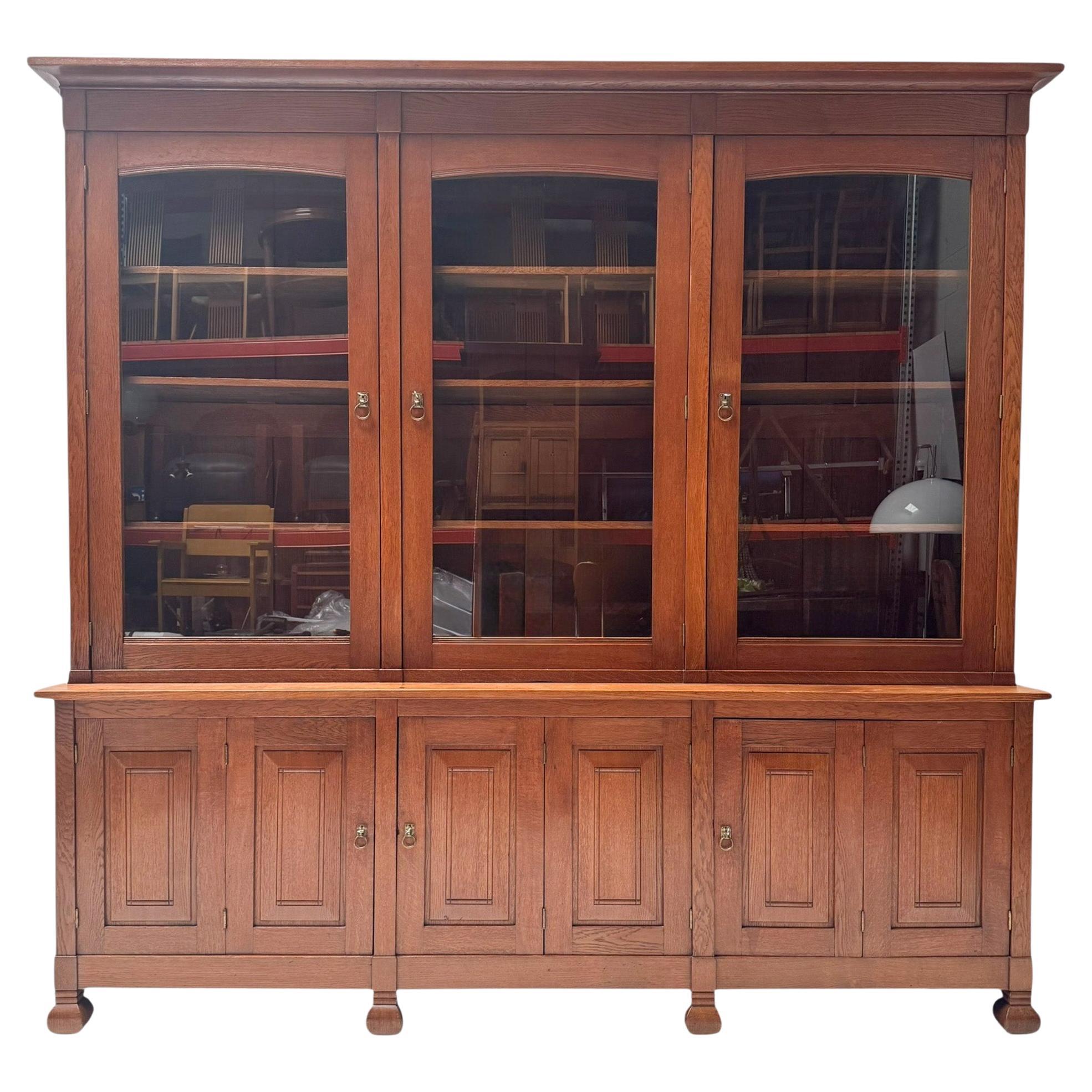 Bibliothèque Arts & Crafts de Willem Penaat pour De Woning Amsterdam, 1904 en vente