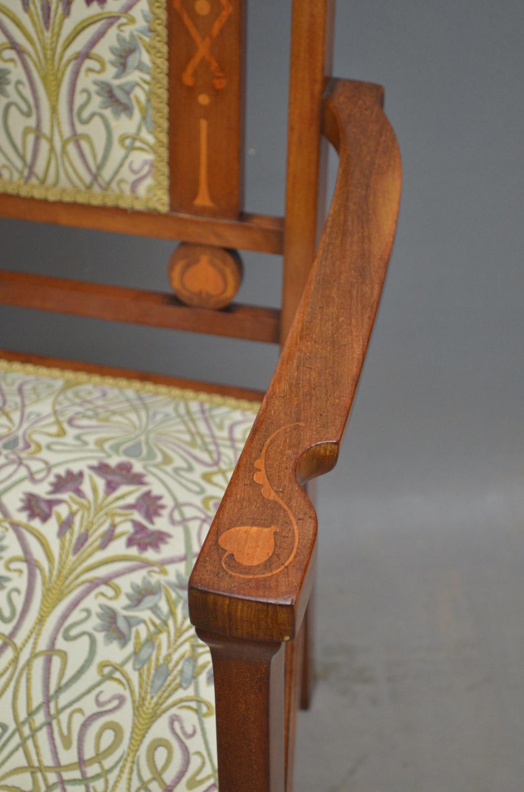 Arts and Crafts Arts & Crafts Mahogany Chair