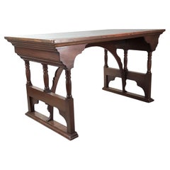 Arts & Crafts mahogany desk writing table  Philip Webb for Morris & Co